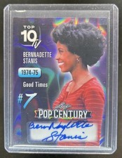 2026 Leaf Pop Century Bernadette Stanis Top 10 TV Lava Purple Auto #1/1