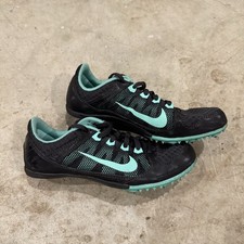 Nike Zoom Rival MD Track Spikes Shoes Women's Size 6.5 Teal Black 615982-030
