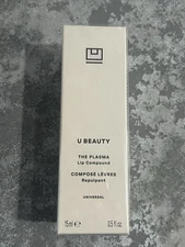 U Beauty The Plasma Lip Compound Universal 0.5oz Full Size New In Box Sealed