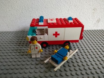 Lego 6688 Krankenwagen Lego City Legoland Vintage komplett 1985