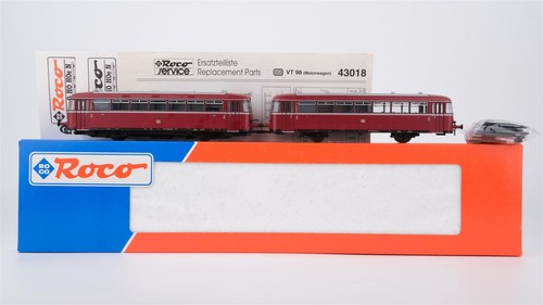Roco H0 43018 Schienenbus BR VT 98 mit Steuerwagen BR VS 98 DB Gleichstrom | Condition: Gebraucht