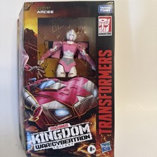 Hasbro Transformers Toys Generation War for Cybertron: Kingdom Deluxe Arcee...