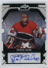 2025 Leaf Metal Legends PETG Green Prismatic /6 Patrick Lalime #BC-PL1 Auto 0c3