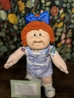 Cabbage Patch Kid/Head mold 19/toothy grin/red head/green eyes/big Cheeks/RARE