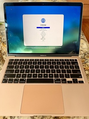 MacBook Air M1 2020 16GB 256GB   Powers On   Parts/Repair