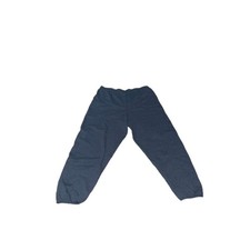 Gray Jogger Sweatpants   Elastic Waist  Cuffed Ankles   Cozy Lounge Pants