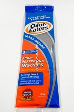 1 Odor-Eaters Ultra-Durable Odor-Destroying Insoles Heavy Duty Cushion 1 Pair