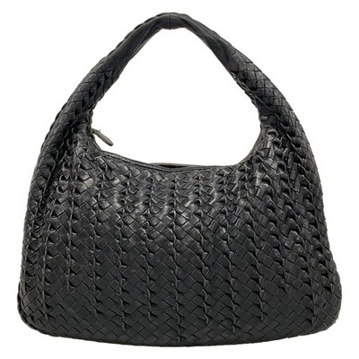 BOTTEGA VENETA ボッテガヴェネタ ミディアムヴェネタ 115653 BOTTEGA VENETA Medium Veneta bag 115653 Black Leather Handbag | eBay