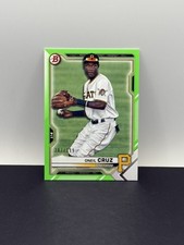 2021 Bowman - Prospects Oneil Cruz #BP-24 Neon Green Border /399 (RC)