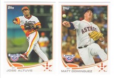 2013 Topps Opening Day - HOUSTON ASTROS Team Set