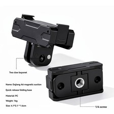 Action Camera Magnetic Quick-Release Folding Mount Tripod Bases for DJI Action 6