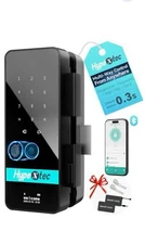 Smart Glass Door Lock Keyless Fingerprint Lock No Drill for Frameless Doors App