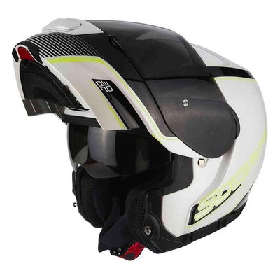 MODULARER HELM EXO-3000 AIR weiß, schwarz Strool