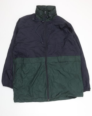 New Territories Herren Windbreaker Jacke grün XL leicht Outdoor Style