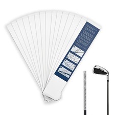 Golf Grip Kit, 15-PCS Regripping Tape - Double Sided Adhesive 2" x 10", White