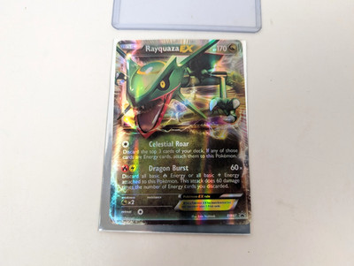 Pokemon TCG Rayquaza EX BW47 Black Star Promo Holo LP