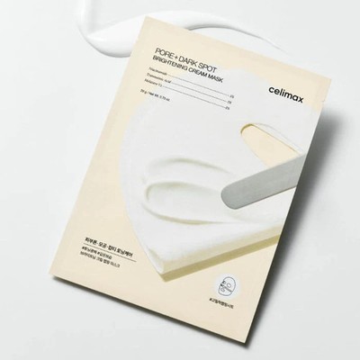 celimax Pore+ Dark Spot Brightening Cream Mask 20g x 4 Sheets
