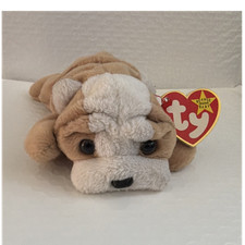 Ty Beanie Babies Collection Wrinkles Dog 1996 Retired Original