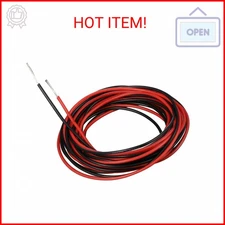 BNTECHGO 26 Gauge Silicone Wire 10 ft red and 10 ft Black Flexible 26 AWG Strand