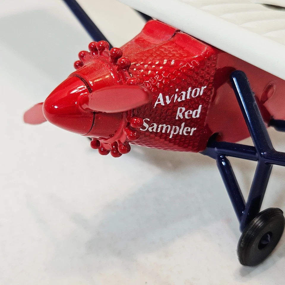 Spirit of St. Louis Atlantic Red Aviator 1/48 Die Cast Custom Classics Ertl USA - Image 4 of 4