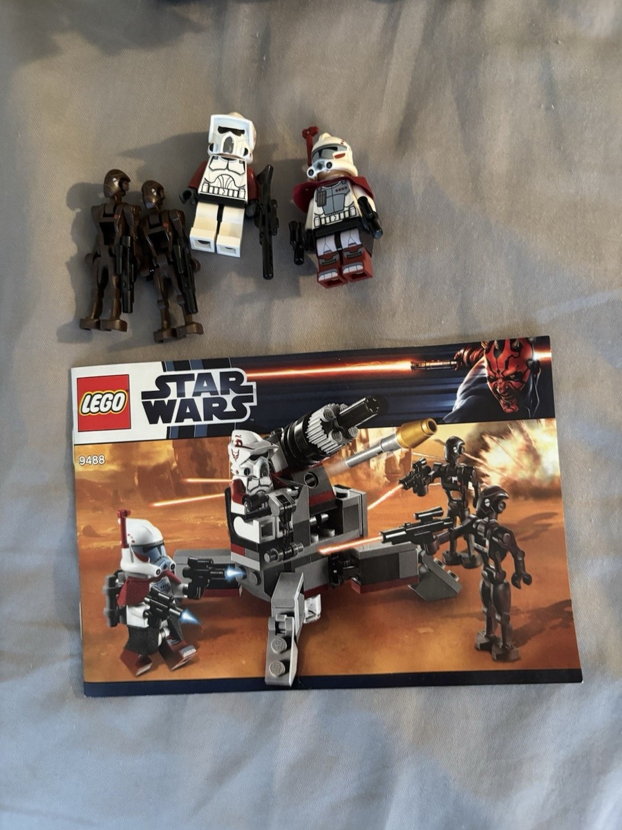 コーダ LEGO Star Wars 9488 Elite Clone Trooper & Commando Droid Battle