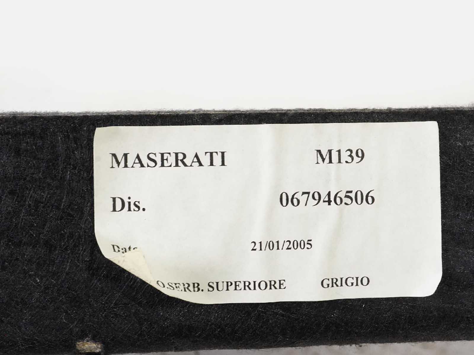 Maserati Quattroporte 2004-2008 RIGHT Trunk lid P/N 067946506
