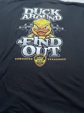 Cade's Cove Jeep Outpost Townsend TN. Duck Around and Find Out Size 2XL T-Shirt