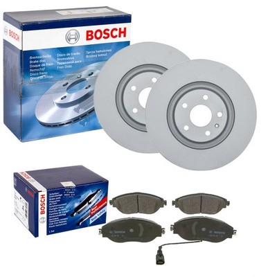 BOSCH BREMSSCHEIBEN 340mm + BELÄGE VORNE für AUDI A3 S3 8V Limo Sportback Cabrio