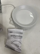 8 Inch Round LED skylight Flush Mount with selectable color temperatures