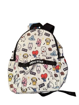 BT21 Universtar Backpack Chimmy BTS RJ Koya Shooky Mang Tata Cooky And Van