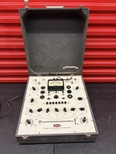 Philco 9100 Dynamic Mutual Conductance Vacuum Tube Tester w/ Case Tested Read