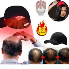 650nm Red LED Light Therapy Hat Hair Regrowth Hair growth Anti-Hair Loss Cap NEW