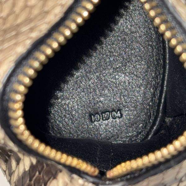 Loewe Elephant Python Pattern Coin Case Snake Ski… - image 7