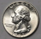 1947-S Washington Silver Quarter Gem BU