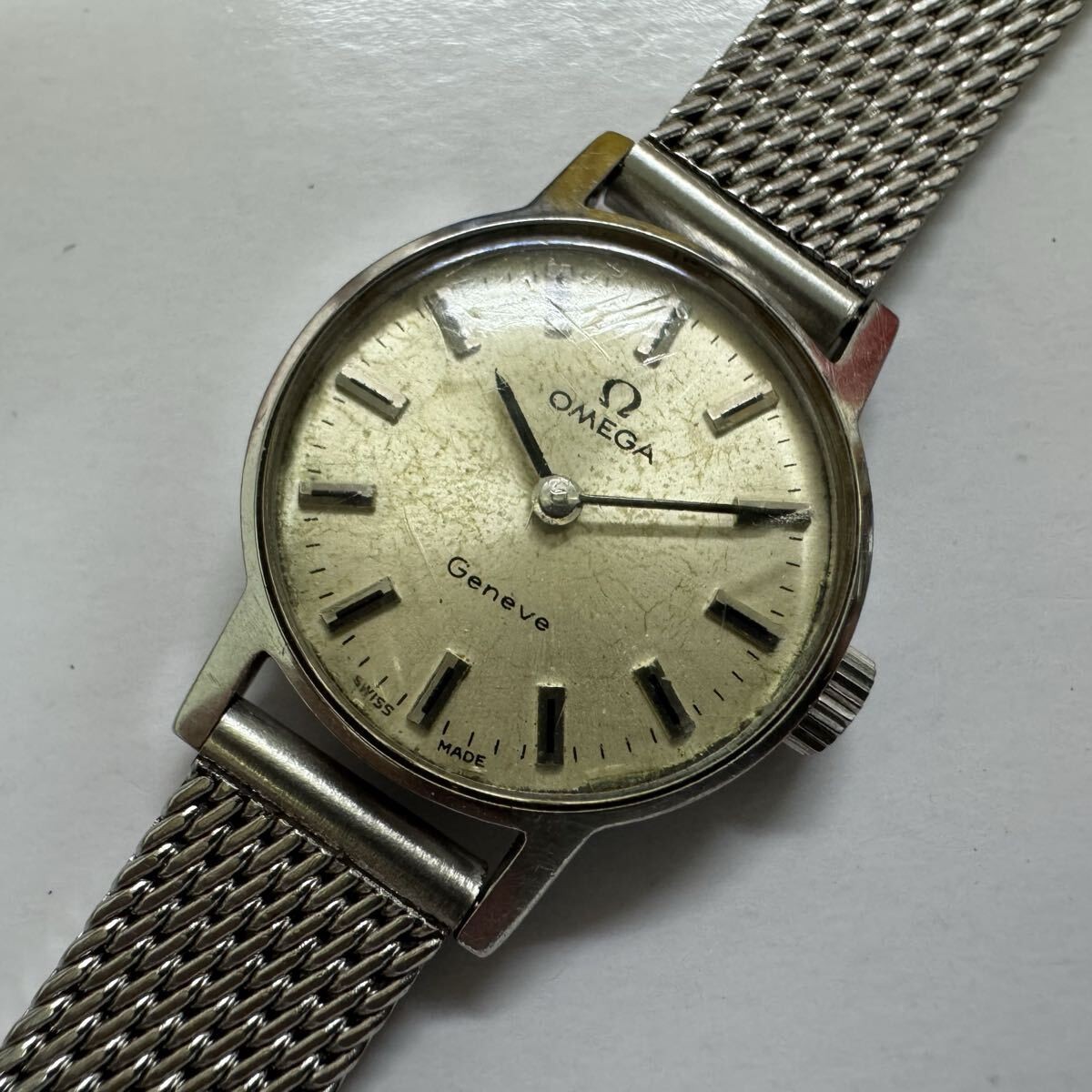 Genuine OMEGA Geneve 511.346 Cal.485 Ladies Watch Junk #633 | eBay