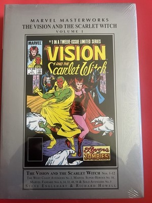 Marvel Masterworks Vision and the Scarlet Witch Vol 1 HC New #1-12 X-Men MMW