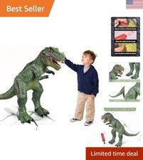 Realistic 28-Inch T-Rex Soft Toy - Perfect Inflatable Gift for Kids Ages 3-5
