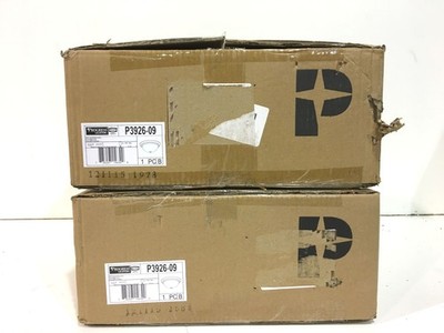 LOT OF 2 Progress Lighting P3926-09 3-Light Brushed Nickel Flushmount New
