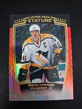 2024-25 Stature Hockey Mario Lemieux Orange 14/199