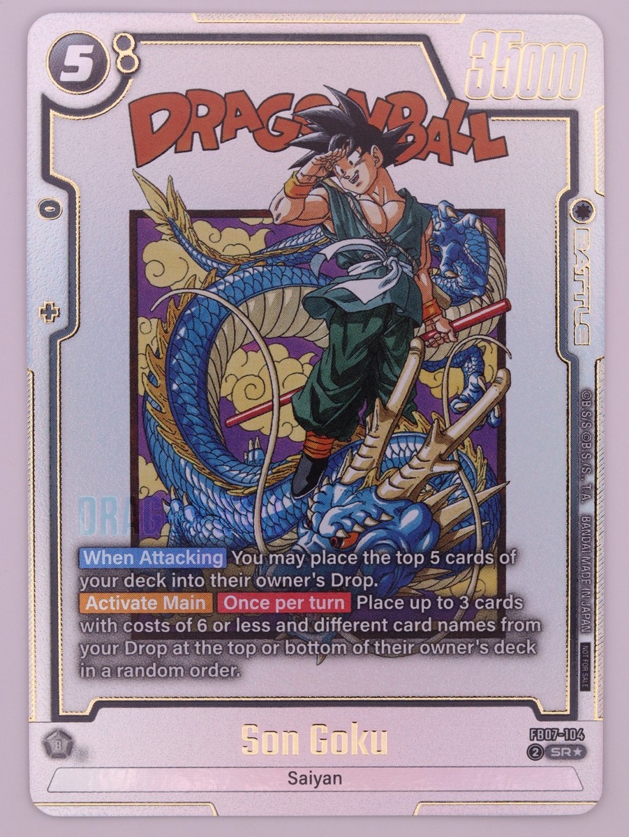 Son Goku 40th Anniversary FB07-104 Top 8 Promo Near Mint NM | eBay