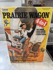 Prairie Wagon 4-In-1 Lone Ranger Rides Again 1975 Gabriel Vintage Action Vehicle