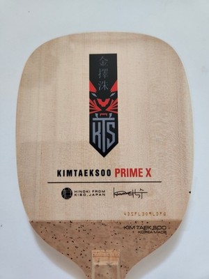 Tmount Kim Taek Soo PRIME X Table Tennis Racket Paddle Kiso Hinoki