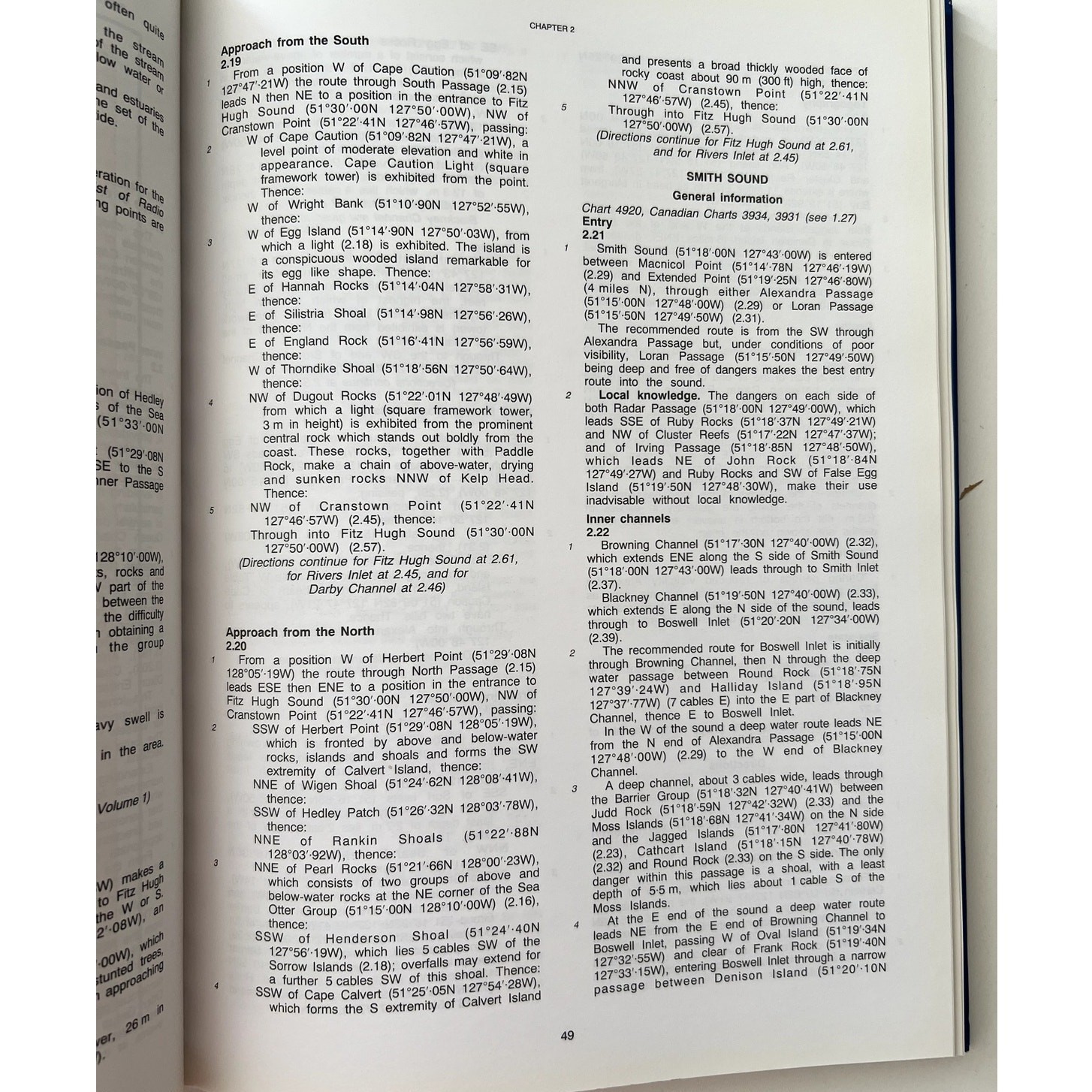 Admiralty Sailing Directions NP26 10th Edition 2011 British Columbia Pilot  HB thumbnail 6