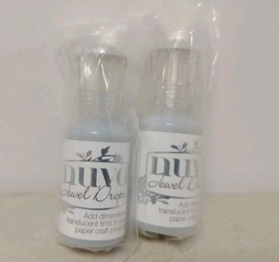 Tonic Studios Nuvo Jewel Drops 30ml/ 1 fl.oz-Grey Mist (Pack Of 2)