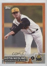 2015 Topps Pro Debut Orange 3/25 Justin Nicolino #107 f6q