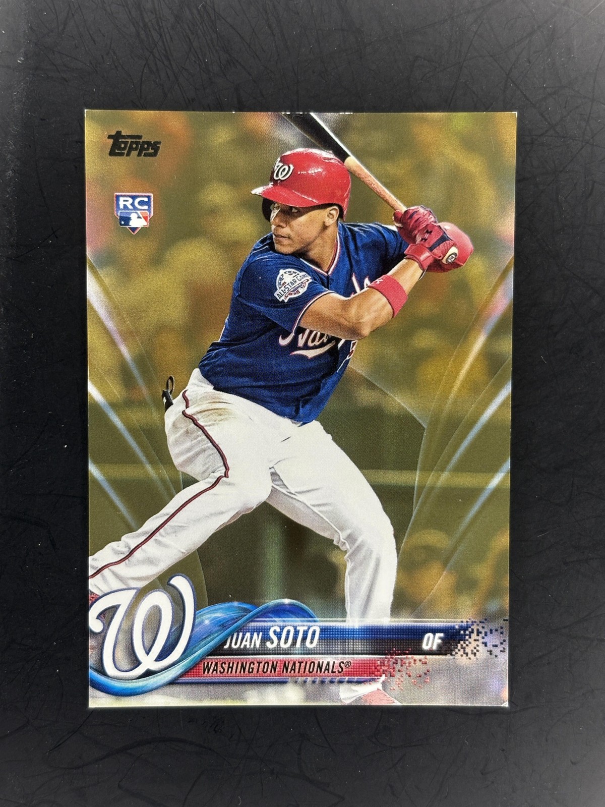 2018 Topps Update #US300 Juan Soto Gold #/2018