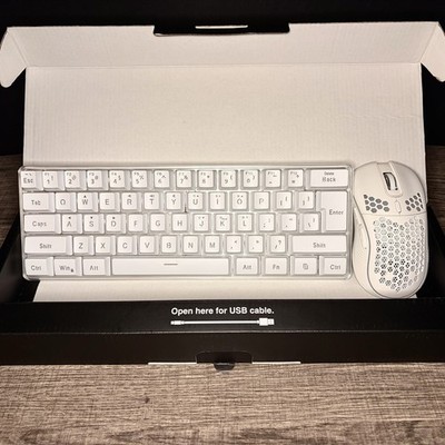 RedThunder K62 60% Gaming Keyboard, RGB Backlit Ultra-Compact Mini Keyboard
