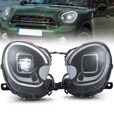 VLAND Voll LED Scheinwerfer f&uuml;r 2011-16 Mini Cooper Countryman R60 mit Animation