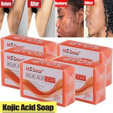 1/2/3/5pcs Kojic Acid Soap Dark Skin Whitening Bleaching Lightening Brightening
