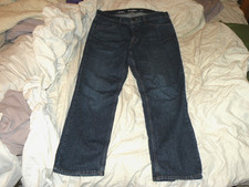 Goodfellow  Co Jeans Mens 36x30 Straight Indigo Blue Stretch Denim 99 Cotton